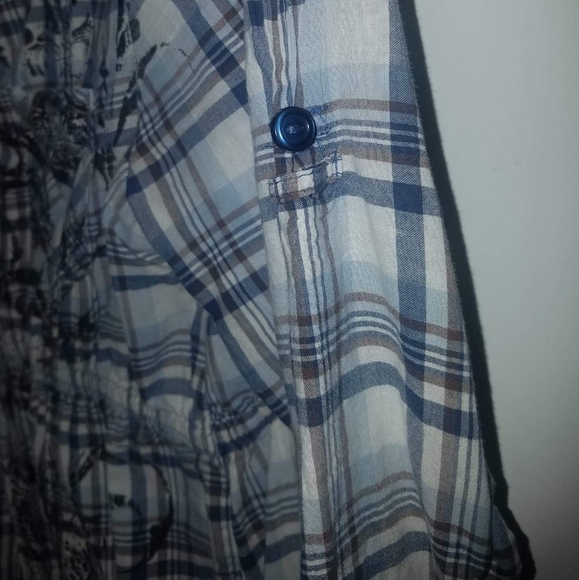 Patterned flannel - Picture 4 of 5